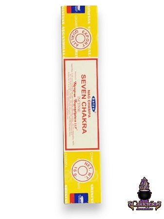 Incenso Satya Massala Seven Chakra Caixa Com 12Un