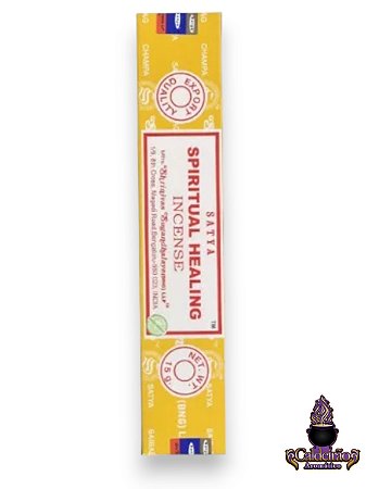 Incenso Satya Massala Spiritual Healing Caixa Com 12Un