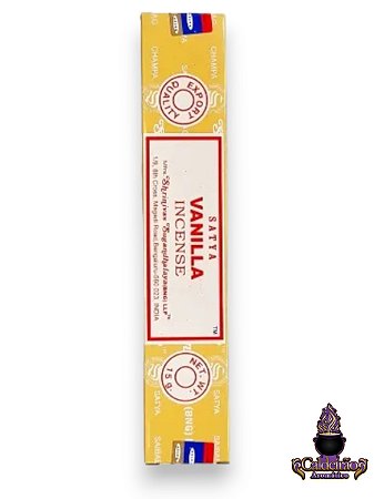Incenso Satya Massala Vanilla Caixa Com 12Un