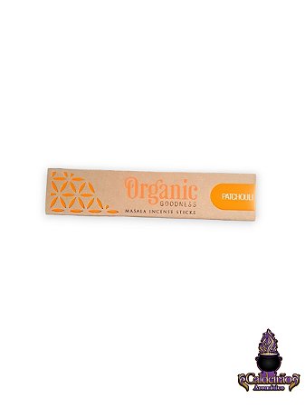 Incenso Song Of India Organic Goodness Massala Patchouli 14 Varetas