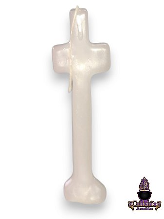 Vela Magia Cruz Branca
