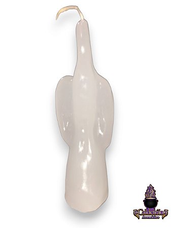Vela Magia Divino Pomba Branca