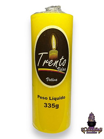 Vela Votiva 57Mm 335G - Amarelo