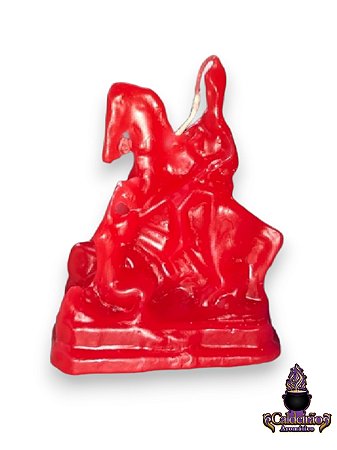 Vela Magia Sao Jorge Vermelha