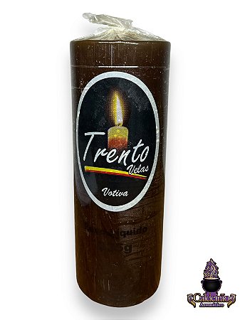 Vela Votiva 57Mm 335G - Marrom