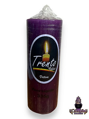 Vela Votiva 57Mm 335G - Roxo