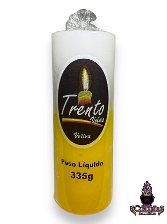 Vela Votiva 57Mm 335G Bicolor - Br/Am