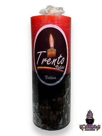 Vela Votiva 57Mm 335G Bicolor - Vm/Pt