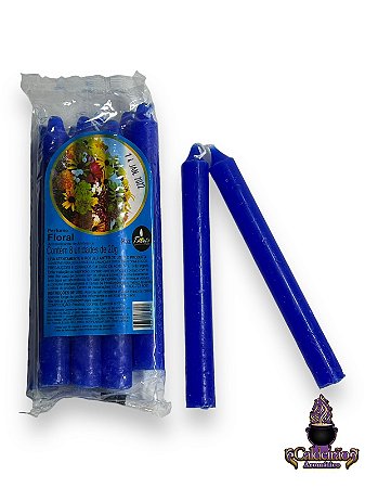Vela Perfumada Palito N,3 20G 8Un/Pct - Floral
