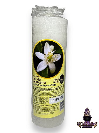 Vela Perfumada Votiva 50Mm 260G - Flor De Laranjeira