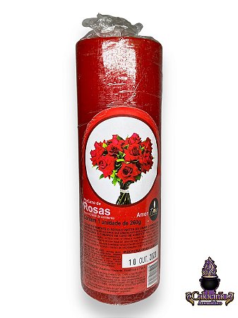 Vela Perfumada Votiva 50Mm 260G - Rosas