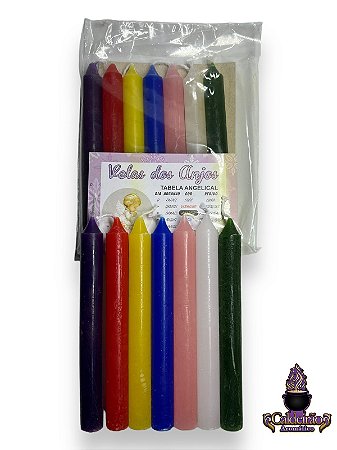 Vela Palito Dos Anjos 20G 7Un/Pct