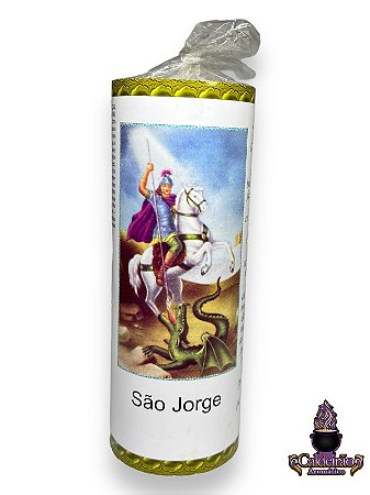 Vela Votiva Imagem 240G - Sao Jorge