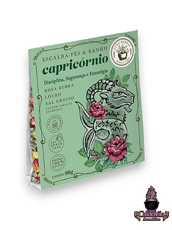 Escalda Pes & Banho Cura Herbal Capricornio