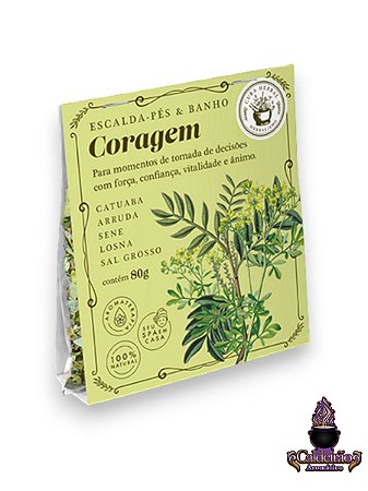 Escalda Pes & Banho Cura Herbal Coragem