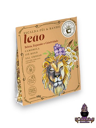 Escalda Pes & Banho Cura Herbal Leao