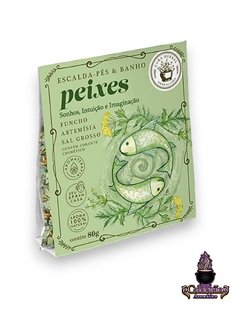Escalda Pes & Banho Cura Herbal Peixes