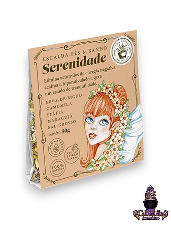 Escalda Pes & Banho Cura Herbal Serenidade