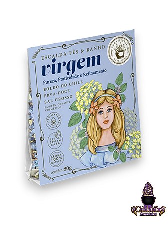 Escalda Pes & Banho Cura Herbal Virgem
