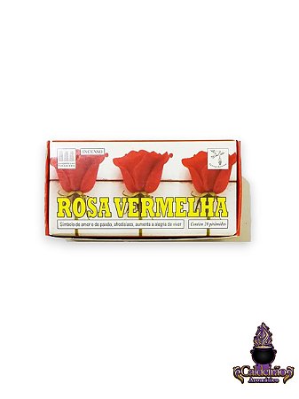 Defumador Rosa Vermelha