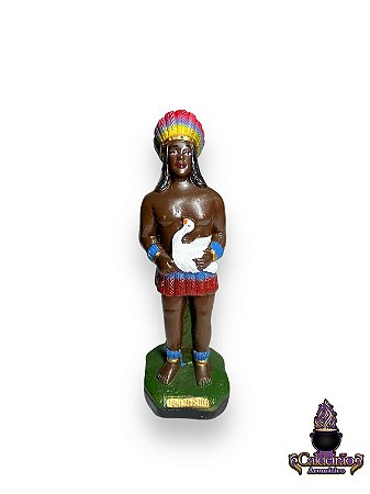 Caboclo Aguia Branca 20Cm
