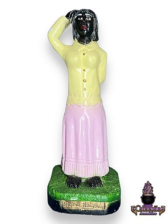 Preta Velha Mae Maria Redonda 20Cm