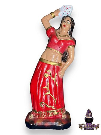 Pomba Gira Cartomante 20Cm