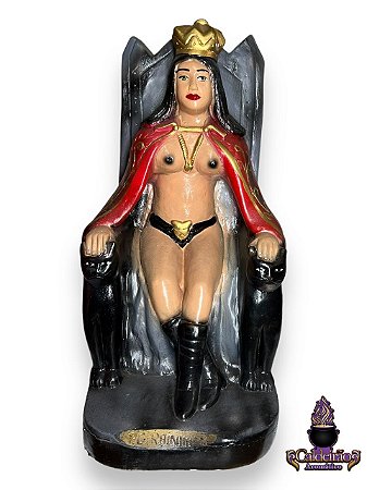 Pomba Gira Rainha No Trono 40Cm