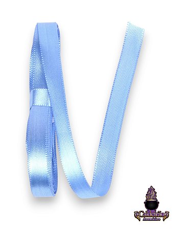 Fita Cetim 10mm Azul Claro