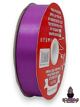 Fita Cetim 20mm Roxa