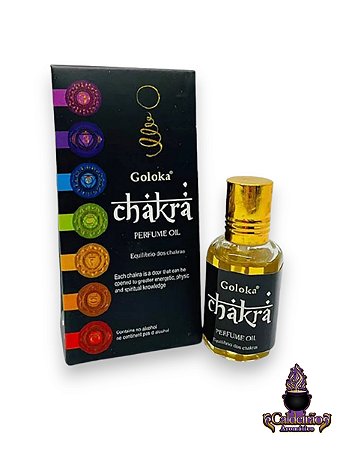 Goloka Oil Perfum Oleo Perfumado Chakra 10Ml