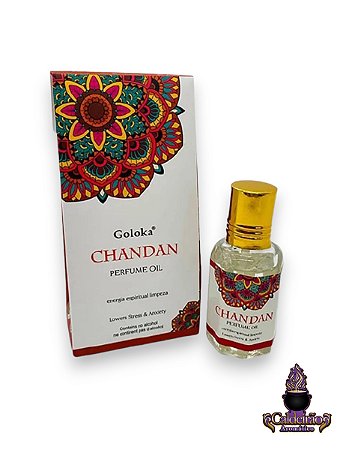 Goloka Oil Perfum Oleo Perfumado Chandan 10Ml