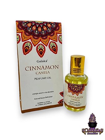 Goloka Oil Perfum Oleo Perfumado Cinnamon Canela 10Ml