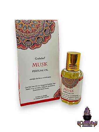 Goloka Oil Perfum Oleo Perfumado Musk 10Ml