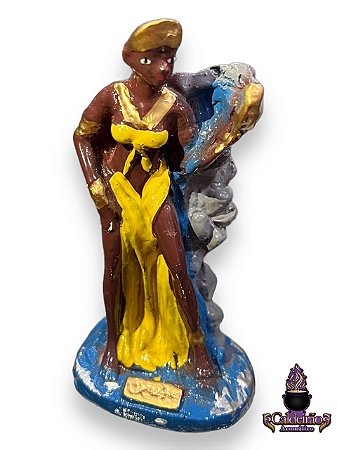 Orixa Oxum Gesso 10Cm