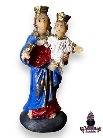 Nossa Senhora Auxiliadora 07Cm Em Resina