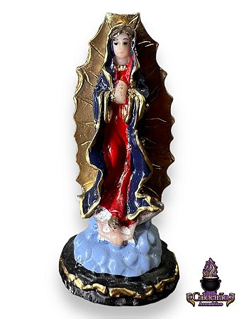 Nossa Senhora De Guadalupe 07Cm Em Resina