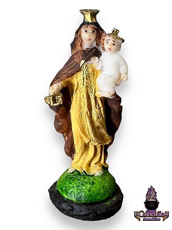 Nossa Senhora Do Carmo 07Cm Em Resina
