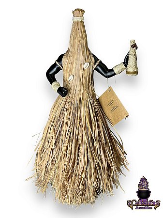Imagem Resina Grande 35Cm Obaluae Candomble