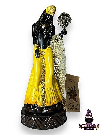 Imagem Resina Media 26Cm Oxum Candomble