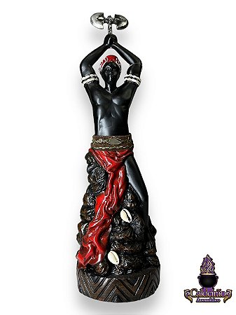 Imagem Resina Media 26Cm Xango Candomble