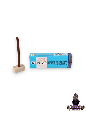 Defumador Tibetano Golden Nag Viajyshree Reiki Energy 10 Varetas