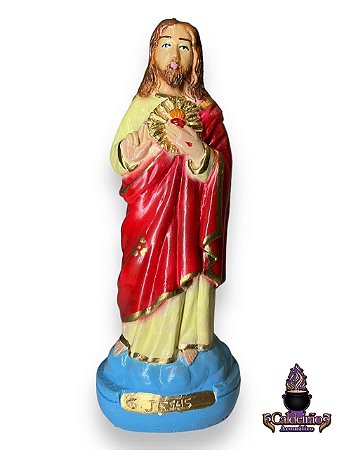 Sagrado Coracao De Jesus Em Pe 20Cm
