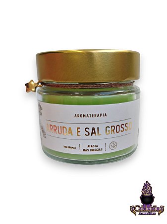 Vela Aromaterapia Atria Arruda E Sal Grosso 140G