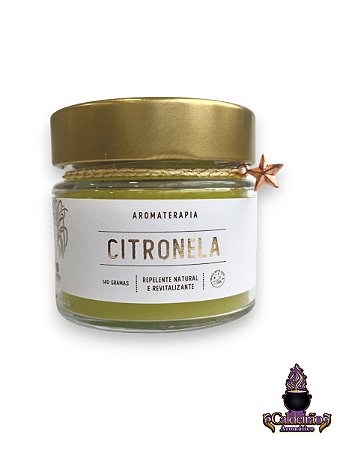 Vela Aromaterapia Atria Citronela 140G