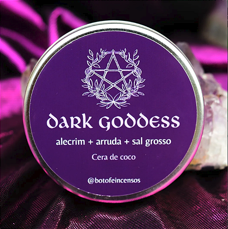 Vela Aromatica Mini Dark Goddess