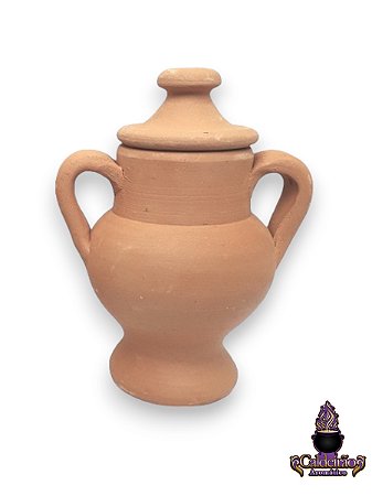 Quartinha De Barro Mini 10Cm Com Asa