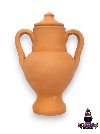 Quartinha De Barro N2 17Cm Com Asa
