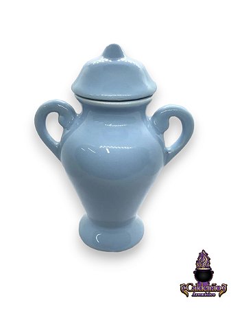 Quartinha Louca 16Cm Azul Claro C/Asa