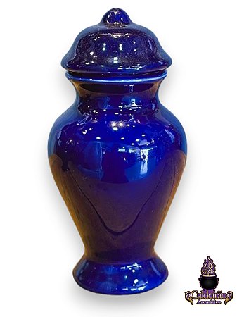 Quartinha Louca 16Cm Azul Escuro S/Asa